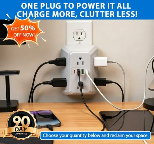 6-in-1 Outlet Adapter