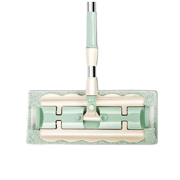 ⚡ Flash Sale 50% OFF ⏳ Flat Mop with Stainless Steel Handle with Reusable Washable Mop Cloths