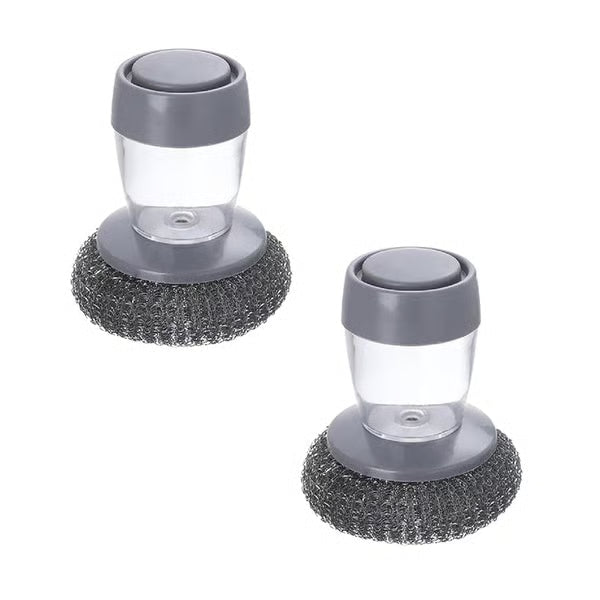 Kitchen Soap Dispensing Palm Brush