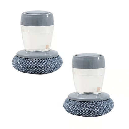 Kitchen Soap Dispensing Palm Brush