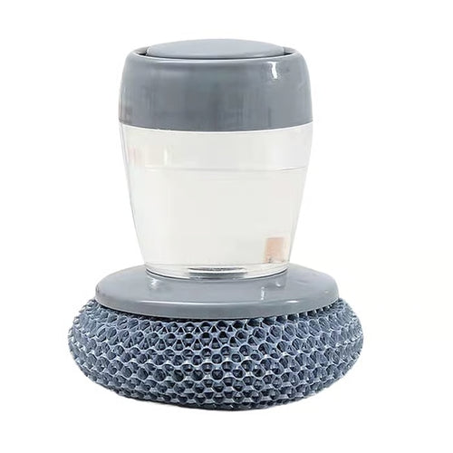 Kitchen Soap Dispensing Palm Brush